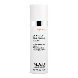 M.A.D SKINCARE C4 Intensiv Brightening Serum l 30mL/1 fl oz l BNIP - SEALED
